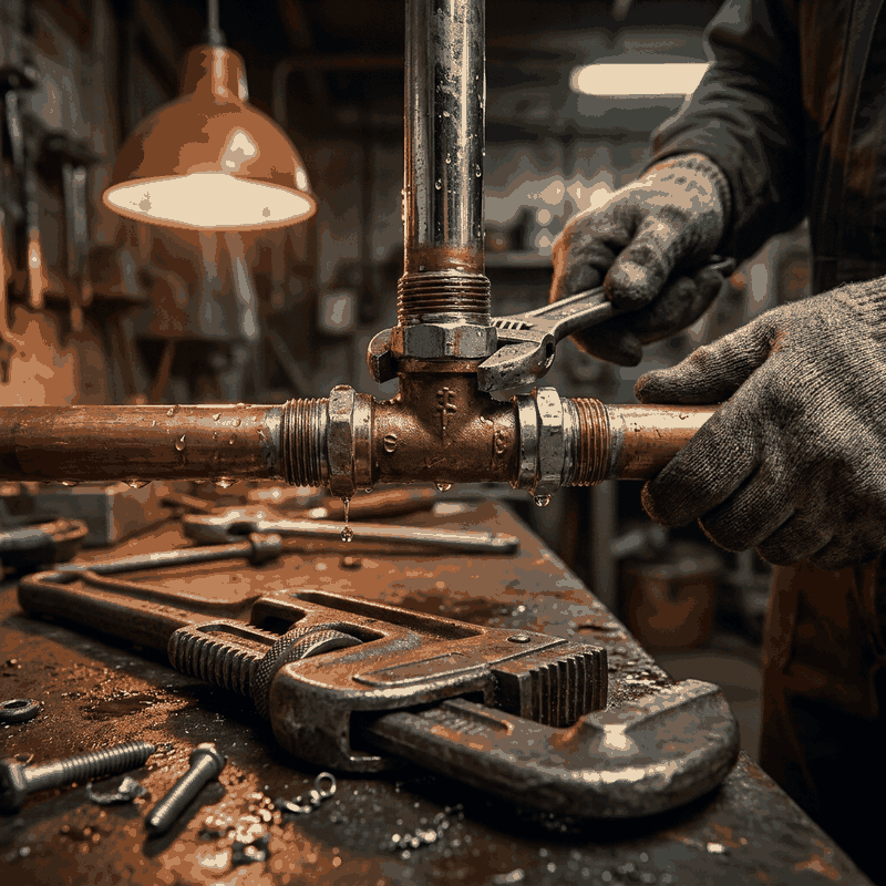 Pipe Twist Plumber cover