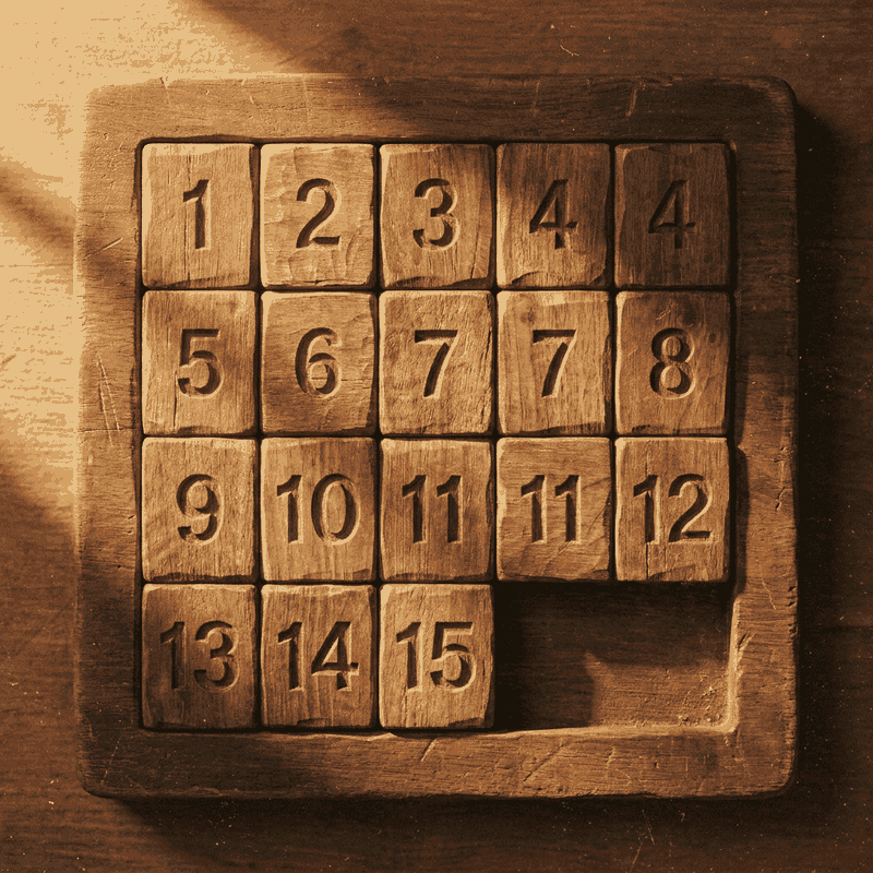 Sliding Tiles 15 cover